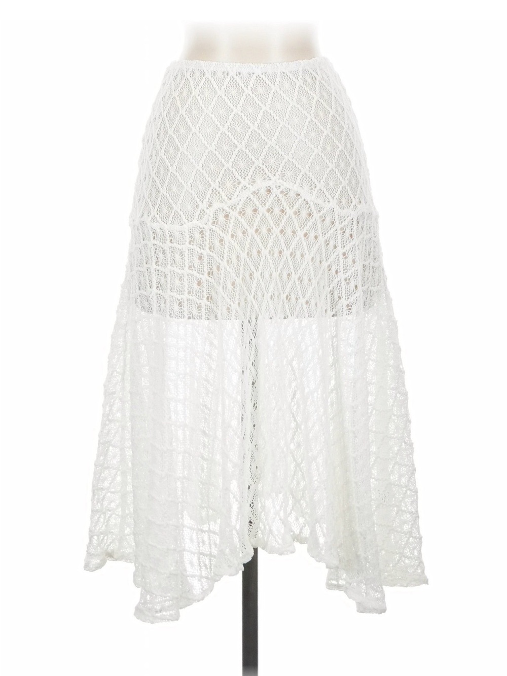 WITH JEAN FAYE SKIRT IN WHITE, SIZE XXS